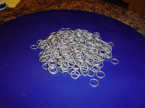 Chainmail and O-ring Keychain : 6 Steps (with Pictures) - Instructables